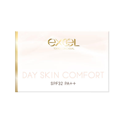 Excel All-In-One Day Skin Comfort Base Serum with UV Tone Up & Ceramide for Glossy Skin