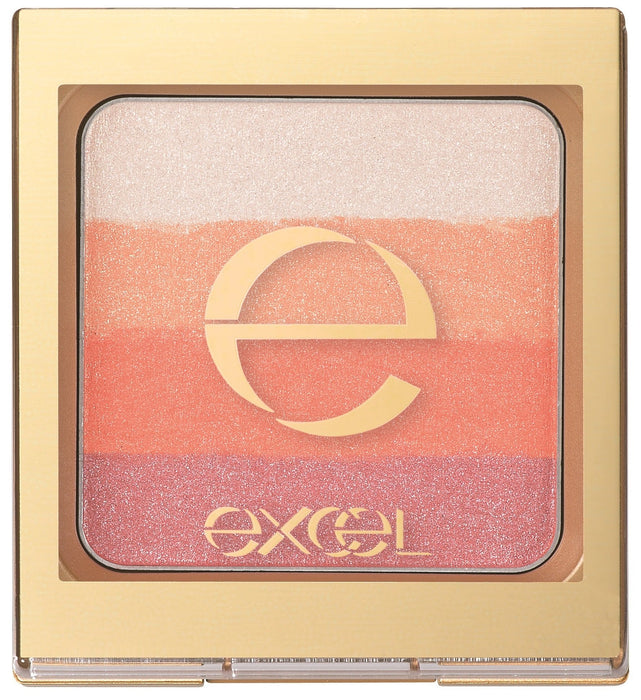 Excel Gradient Cheek N GC04 Mandarin Orange - Skin-Friendly Makeup
