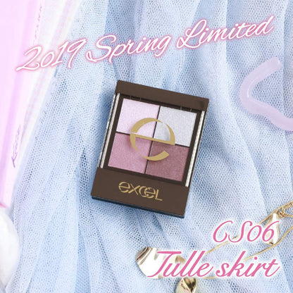 Excel Real Close Shadow CS06 Women's Tulle Skirt in Blue Purple