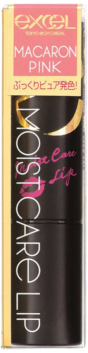 Excel Moist Care Macaron Pink Lip LP10 - Hydrating Lip Color by Excel