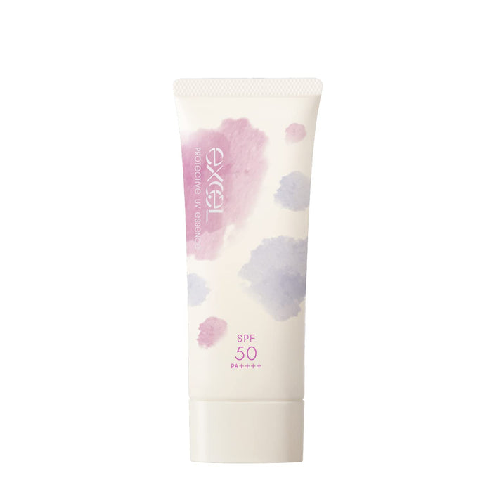 Excel UV Essence 02 Sunscreen Serum - Lilac & Amber Makeup Base 60g