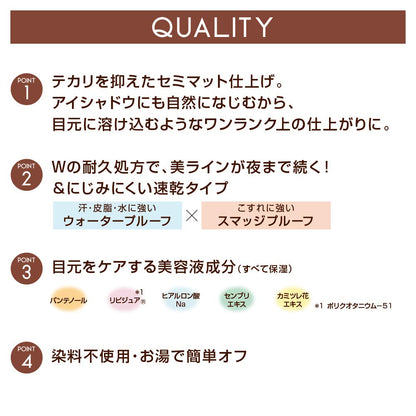 Excel Skinny Rich Liner Terracotta RL04 Long-Lasting Eyeliner