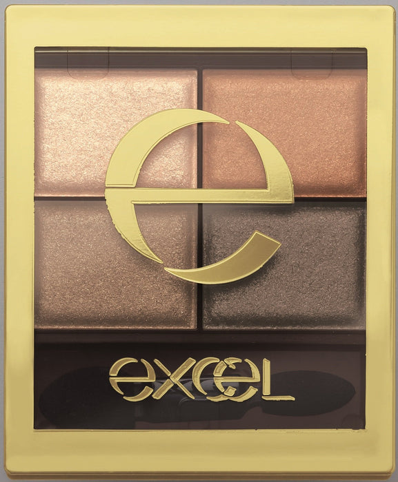 Excel SR02 Eye Shadow Palette - Real Brown