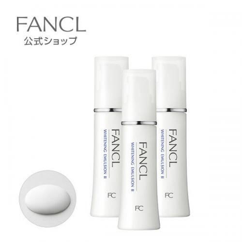 Fancl Whitening Emulsion Ii Moist 30ml X 3 Bottles Japan With Love