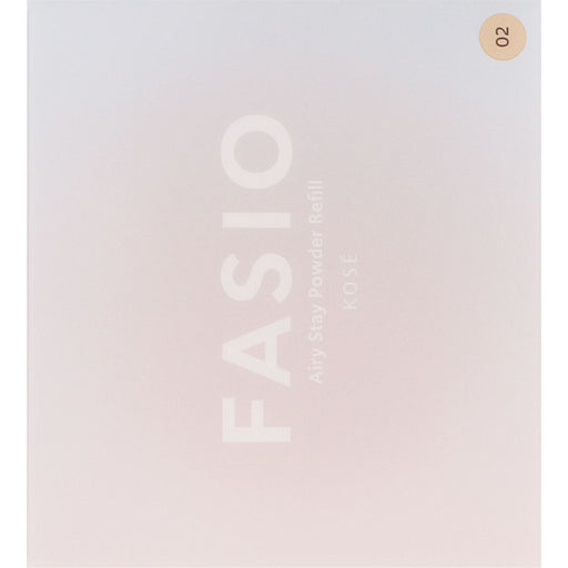 Fasio Airy Stay Powder 02 Beige Refill