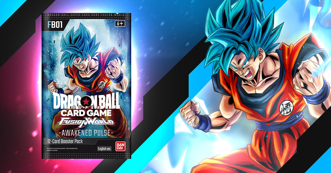 Dragon Ball Super Card Game Fusion World FB01 Awakened Pulse - Box of 24 packs.