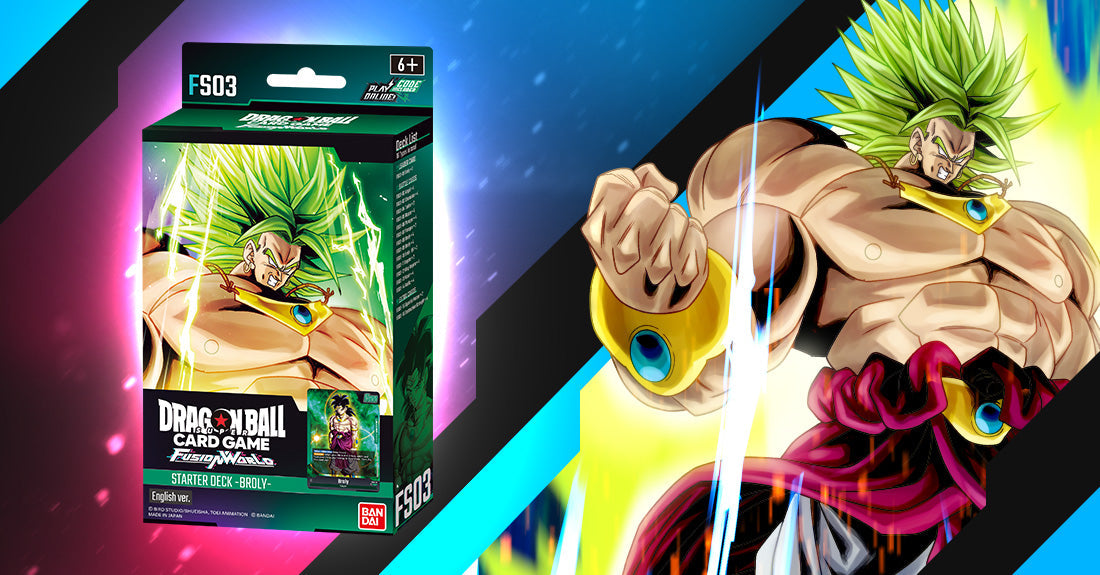Dragon Ball Super Card Game Fusion World Starter Decks - Broly FS03