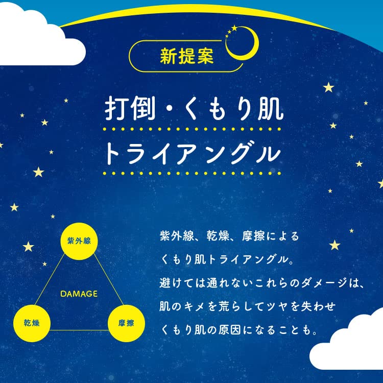 Lululun One Night Rescue Mask Glowing Skin 35ml 1 Sheet x 5 Pouches - Night Face Mask