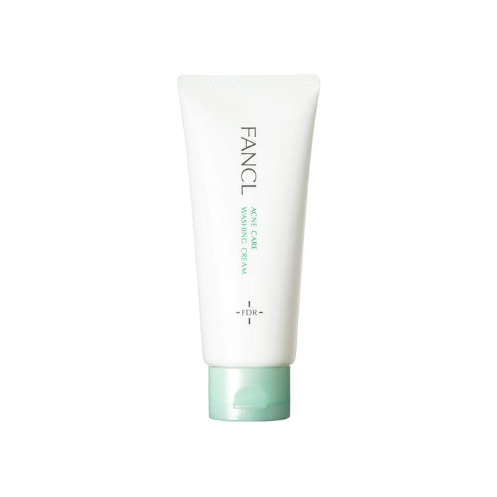 Fancl Acne Care Face Wash Cream 90g - Japanese Anti-Acne Cleanser - Faicl Cleansing Foam