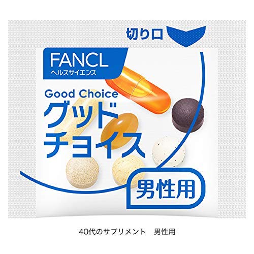 Fancl (New) Supplement For Men In Their 40's 15 To 30 Days (30 Packs) - Japanese Supplement