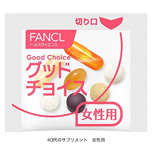 Fancl Supplement For Women In 40's Health And Beauty 90 Days (30 Bags x 3) - Women Supplements