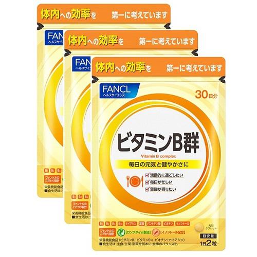 Fancl Vitamin B Complex Slow Release Formula 90 Day Supply 180 Tablets Japan With Love