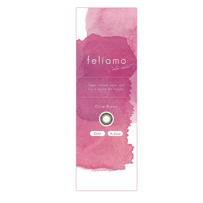 Ferriamo One Day Uv 10 Sheets 2 Box Set Mai Shiraishi Image Model [Olive Brown] Japan -5.00