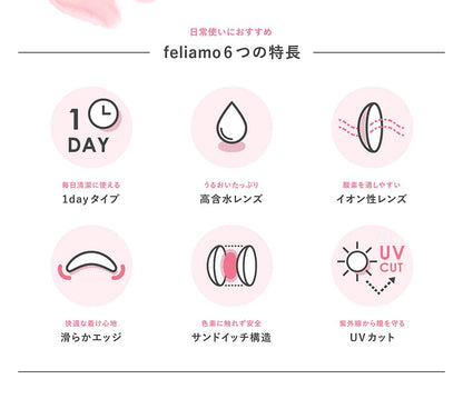 Ferriamo One Day Uv 10 Sheets 2 Box Set Mai Shiraishi Image Model [Sheer Black] Japan -2.50