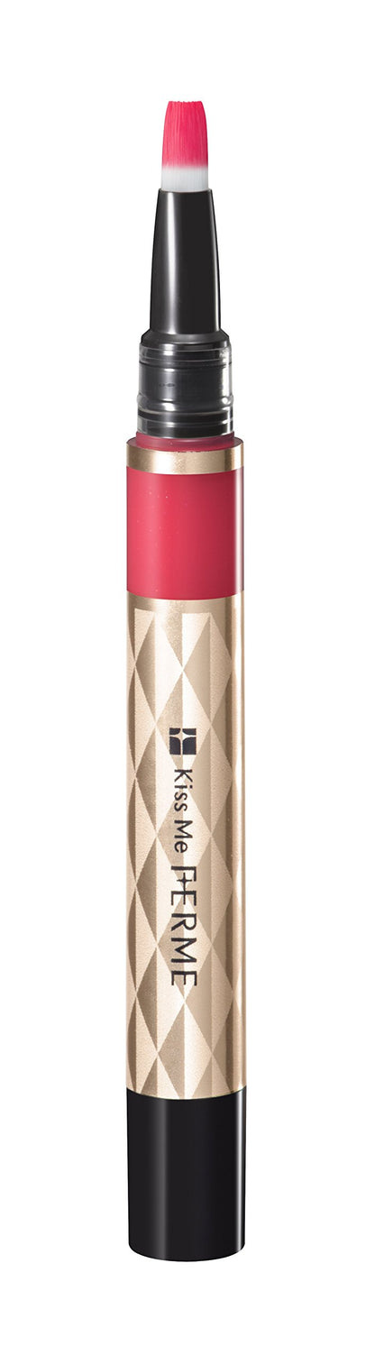 Kiss Me Ferme Red Brush Liquid Rouge 06 1.9G Japan