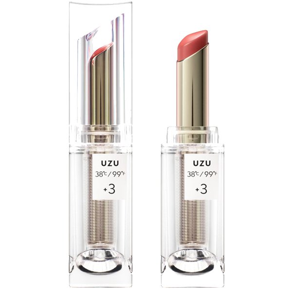 Flow Fushi 38 °C /99 °F Lipstick Tokyo +3 Coral Pink 6.5g - Japanese  Moisturizing Lipstick