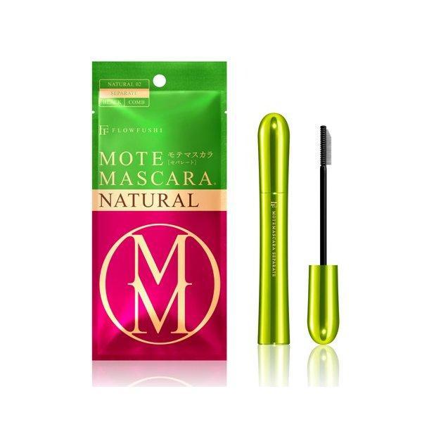 FLOWFUSHI NATURAL WUP 2個セット フローフシモテマスカラナチュラル2セパレートブラック