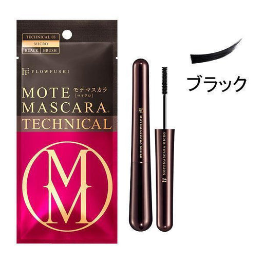 Flowfushi Mote Mascara Technical 3 Micro Black Japan With Love