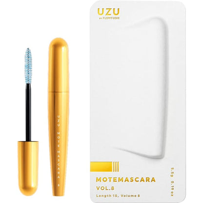 Flowfushi Uzu Mote Mascara Vol.8 Natural Volume [Mascara]