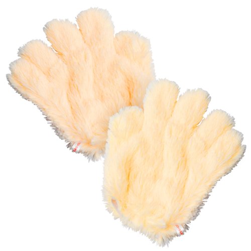 Lec Fluffy Cleaning Gloves 2Pcs Japan