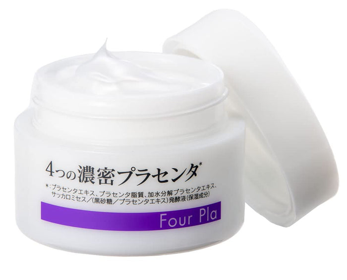 Blanc Pharmaceutical Four Pla Cream Moisturizing Cream 4 Dense Placenta Formula 50g - Face Cream