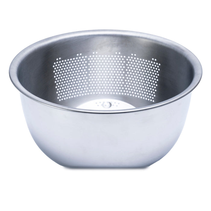 Fujii Japan Stainless Steel 3-Way Rice Washing Bowl 23.5Cm Strainer