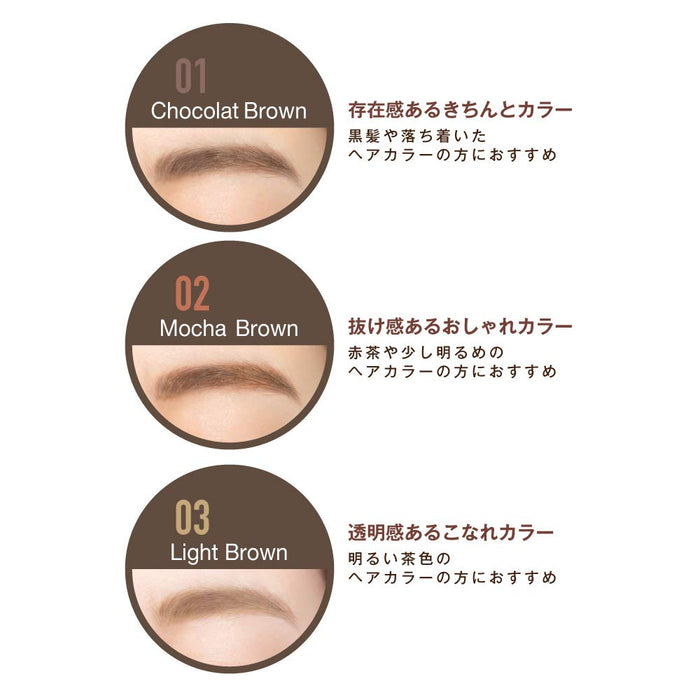 Fujiko Japan Eyebrow Tint Sv01 Chocolate Brown 5G - Enhance Your Look
