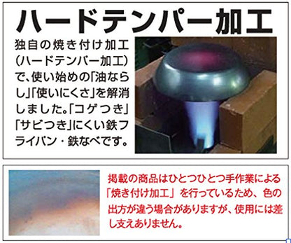 Fujita Kinzoku Tamagoyaki Iron Frying Pan Japan Ih Compatible Medium Sweet Special Craftsman 005201