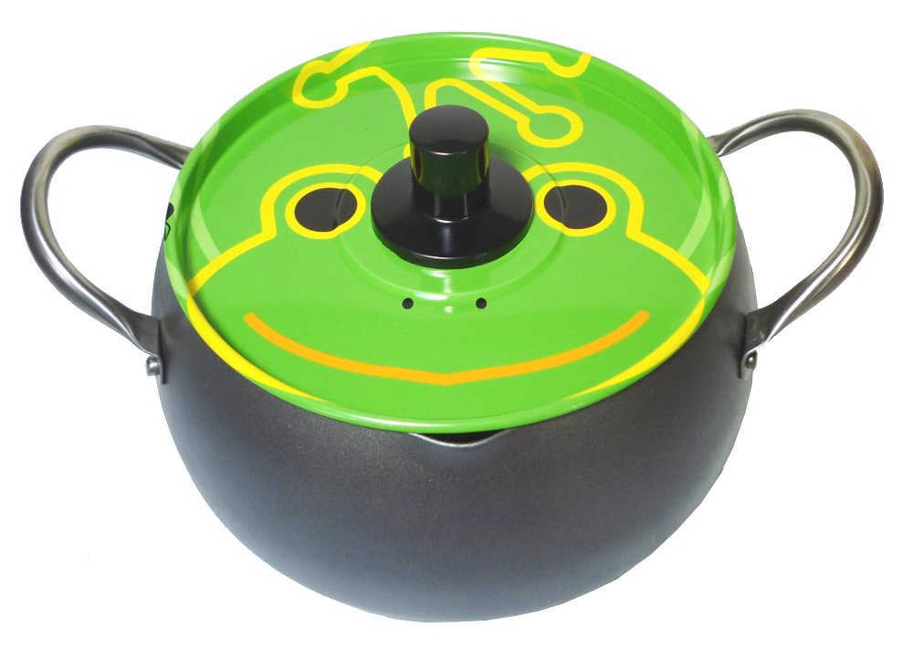 Fujita Kinzoku Tempura Pot 18Cm Japan Made - Suite Frog 066808