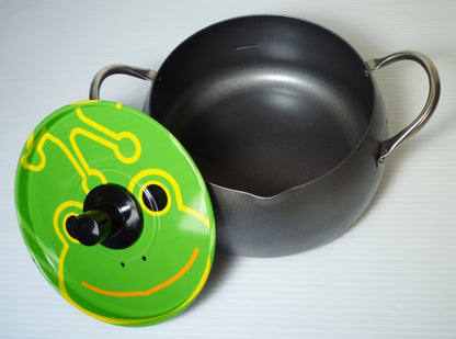 Fujita Kinzoku Tempura Pot 18Cm Japan Made - Suite Frog 066808