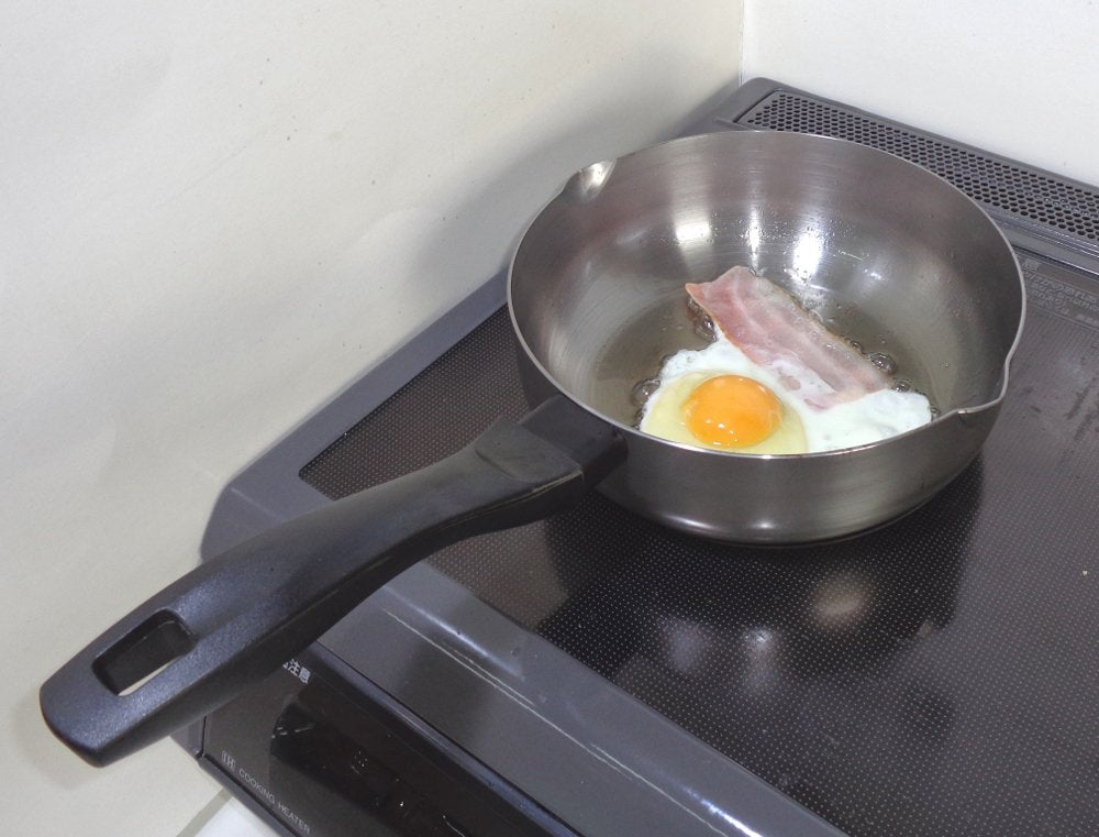 Fujita Metal Iron One-Handed Pot 20Cm Japan Suito Craftsmanship Frying Pan Like A Pot 066202