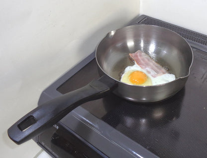 Fujita Metal Iron One-Handed Pot 20Cm Japan Suito Craftsmanship Frying Pan Like A Pot 066202