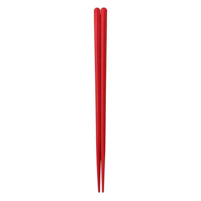 福井工艺 六角筷子 日本 - 猩红色