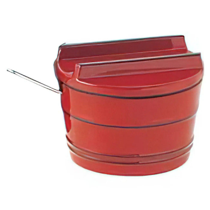 Fukui Craft Melamine Condiments Container Vermilion