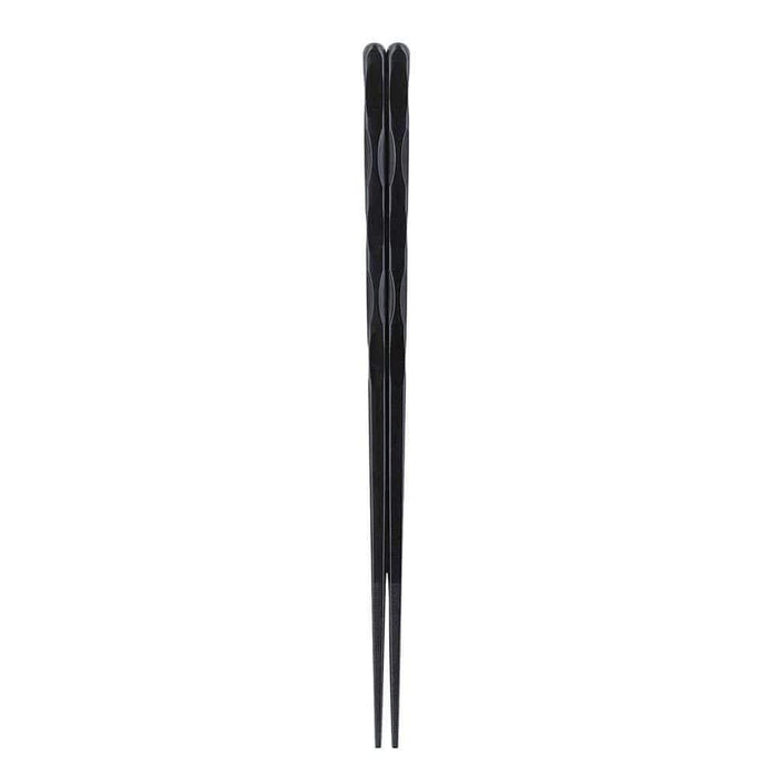 Fukui Craft Menhori Chopsticks Resin Black - Japan