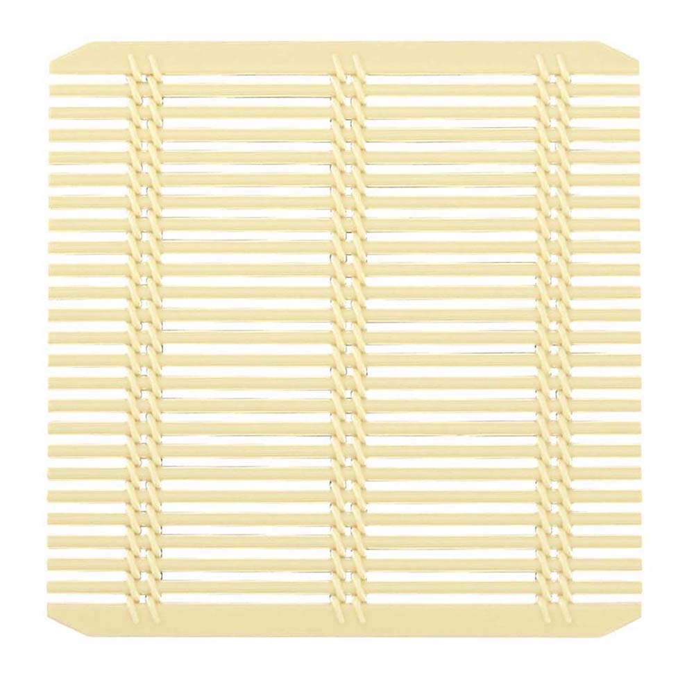 Fukui Craft Square Soba Sudare Mat Cream Japan 11.5Cm