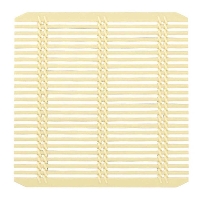 福井工艺日本方形荞麦面苏达莱垫奶油色 17.1 厘米
