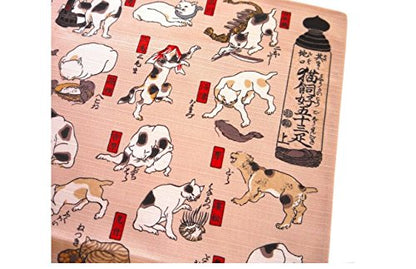 Musubi Furoshiki Cat-Kai 53 Hiki 48Cm 100% Cotton Japanese Shibori Made In Japan