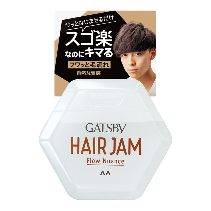 Mandom Gatsby Hair Jam Flow Nuance 110ml - Japanese Hair Styling Products For Men