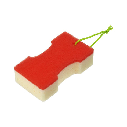 Lec Gekiochi Akakabi-Kun Bath Cleaner Nylon Brush S00050 Japan