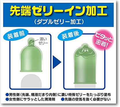 Jex Sugo Usu 1000 Rubber 12 Pieces 3 Boxes - Made In Japan