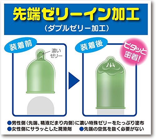 Jex Sugo Usu 1000 Rubber 12 Pieces 3 Boxes - Made In Japan