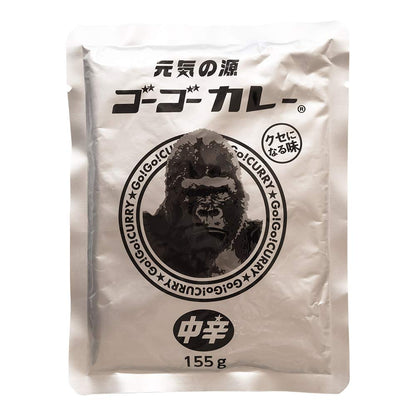 Go Go Curry Retort Commercial Medium Spicy (155g) 10 Meals Set Assorted Curry Retort Curry Large Capacity Emergency Food