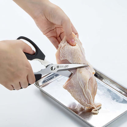 Green Bell Stainless Steel Take-Apart Kitchen Scissors