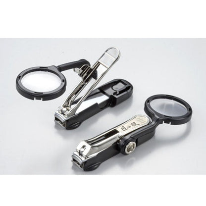 Green Bell Japan Takuminowaza Nail Clipper Loupe Black