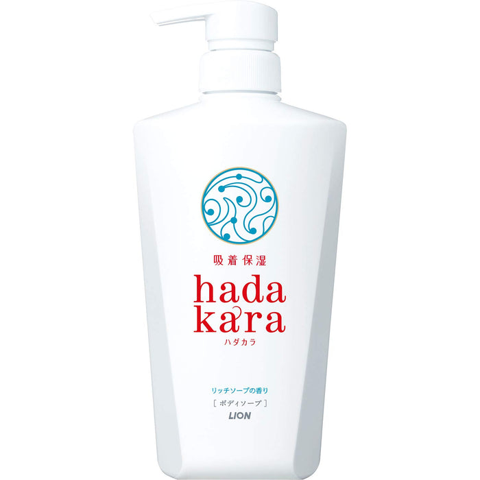 Hadakara Japan Rich Soap Fragrance Body Soap 500Ml