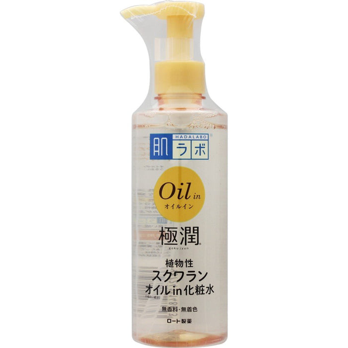 Skin Lab Hadalabo Gokujun Oil-In Lotion W/Vegetable Squalane Oil 220Ml Japan