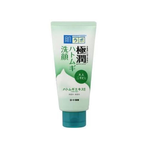 HadaLabo Gokujyun Hatomugi Cleansing Foam (100g)