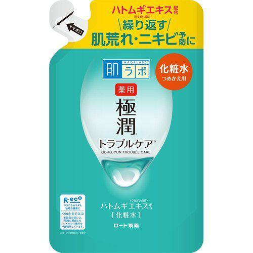 Hadalabo Medicated Gokujyun Skin Conditioner Refill 170ml Japan With Love