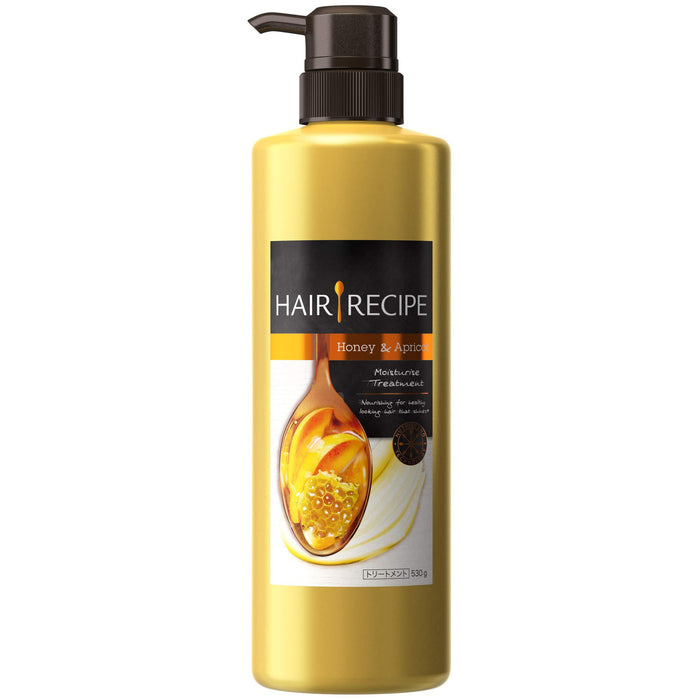 Hair Recipe Japan Treatment Honey Apricot Moisture Pump 530G